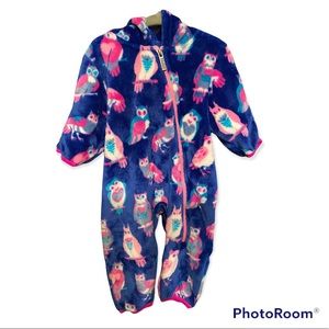 Hatley Fuzzy Fleece Baby Bundler, Size 3-6 month